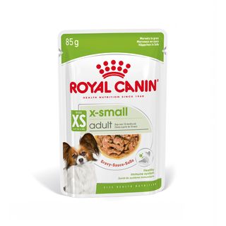 ROYAL CANIN X-Small Adult hrană umedă câini (în sos), 85g
