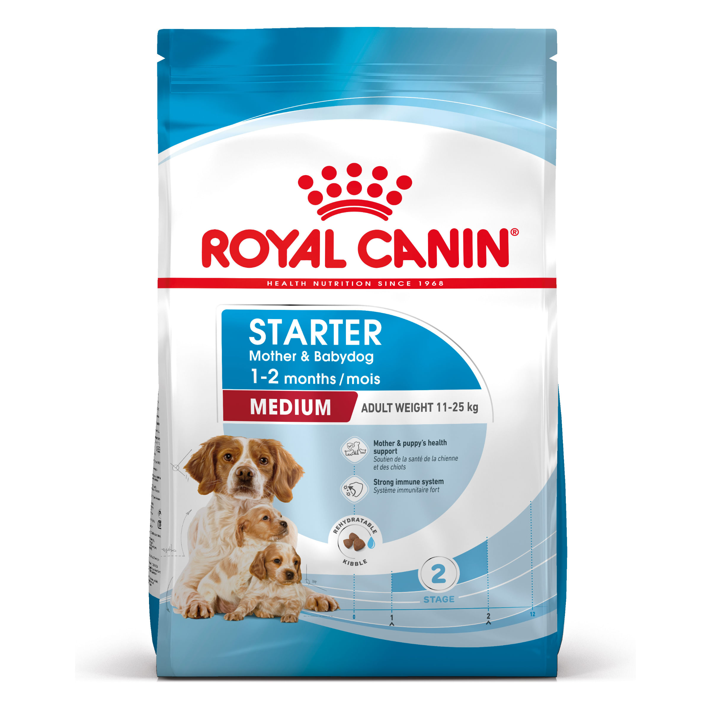 ROYAL CANIN Medium Starter Mother & Babydog, mama și puiul, hrană uscată câini, 4kg - 2 | YEO