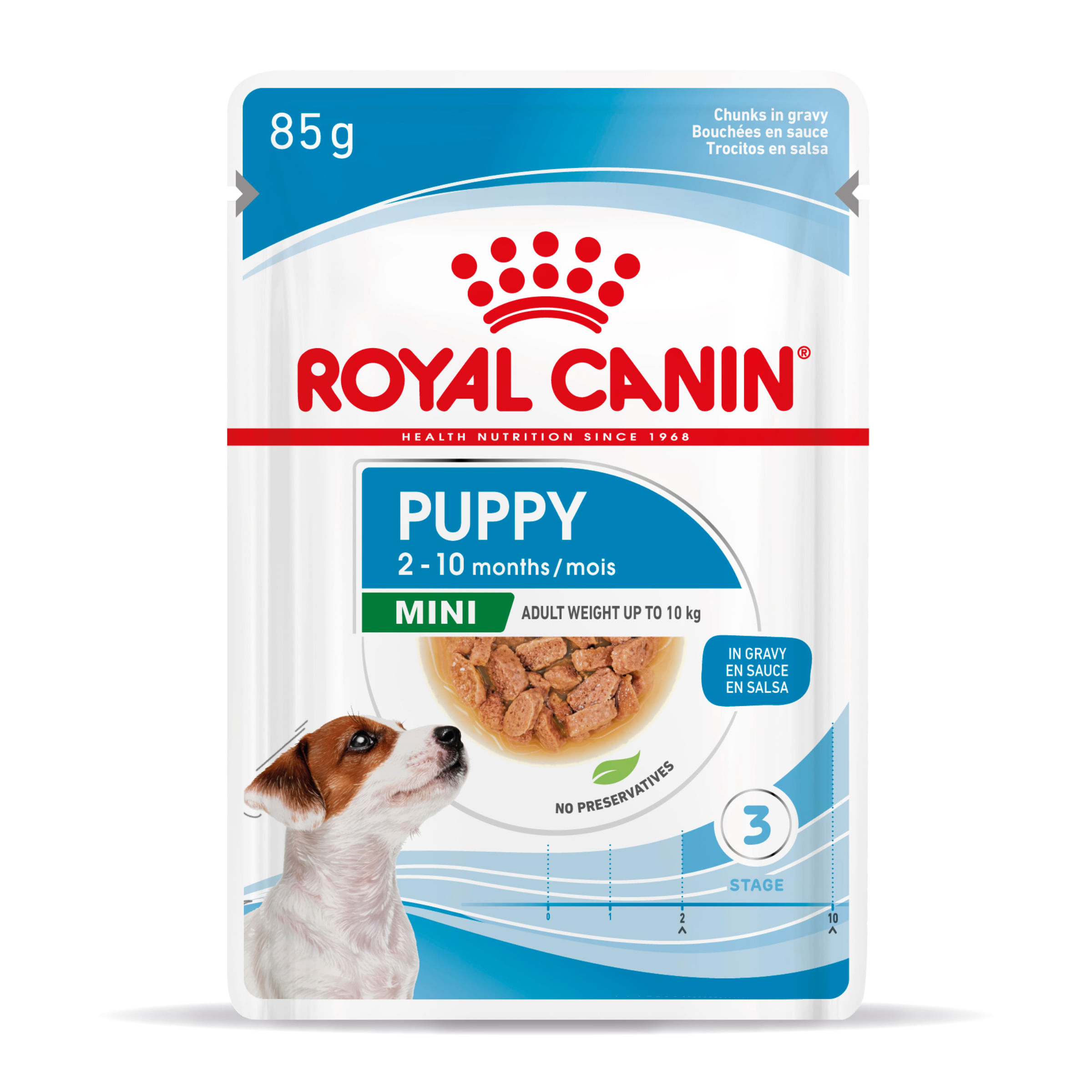 ROYAL CANIN Mini Puppy, hrană umedă câini junior, (în sos), 85g - 2 | YEO