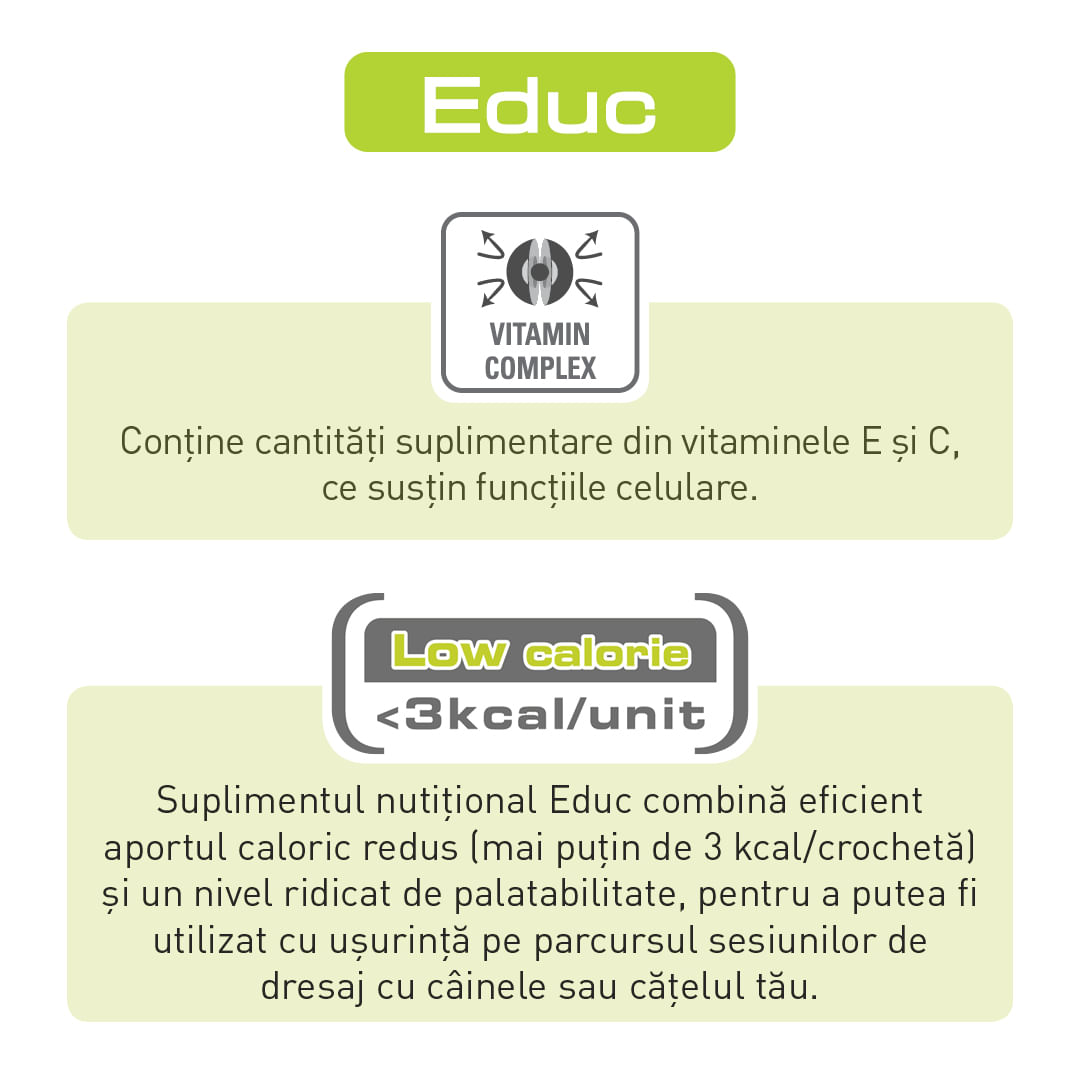 ROYAL CANIN Educ, recompense hipocalorice câini, 50g - 3 | YEO