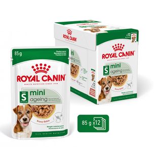 ROYAL CANIN Mini Ageing, hrană umedă câini senior, (în sos), bax, 85g x 12buc