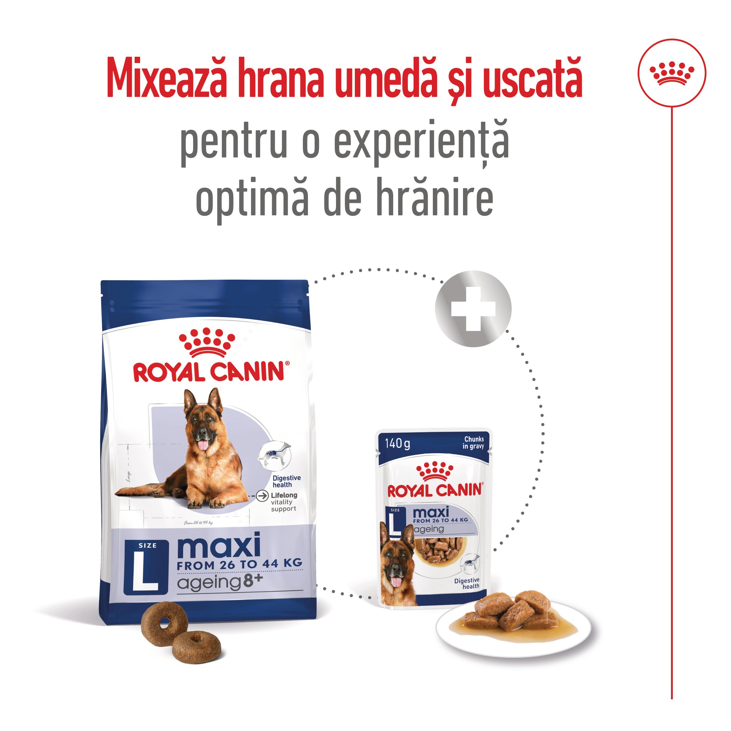 ROYAL CANIN Maxi Ageing 8+, hrană uscată câini, 15kg