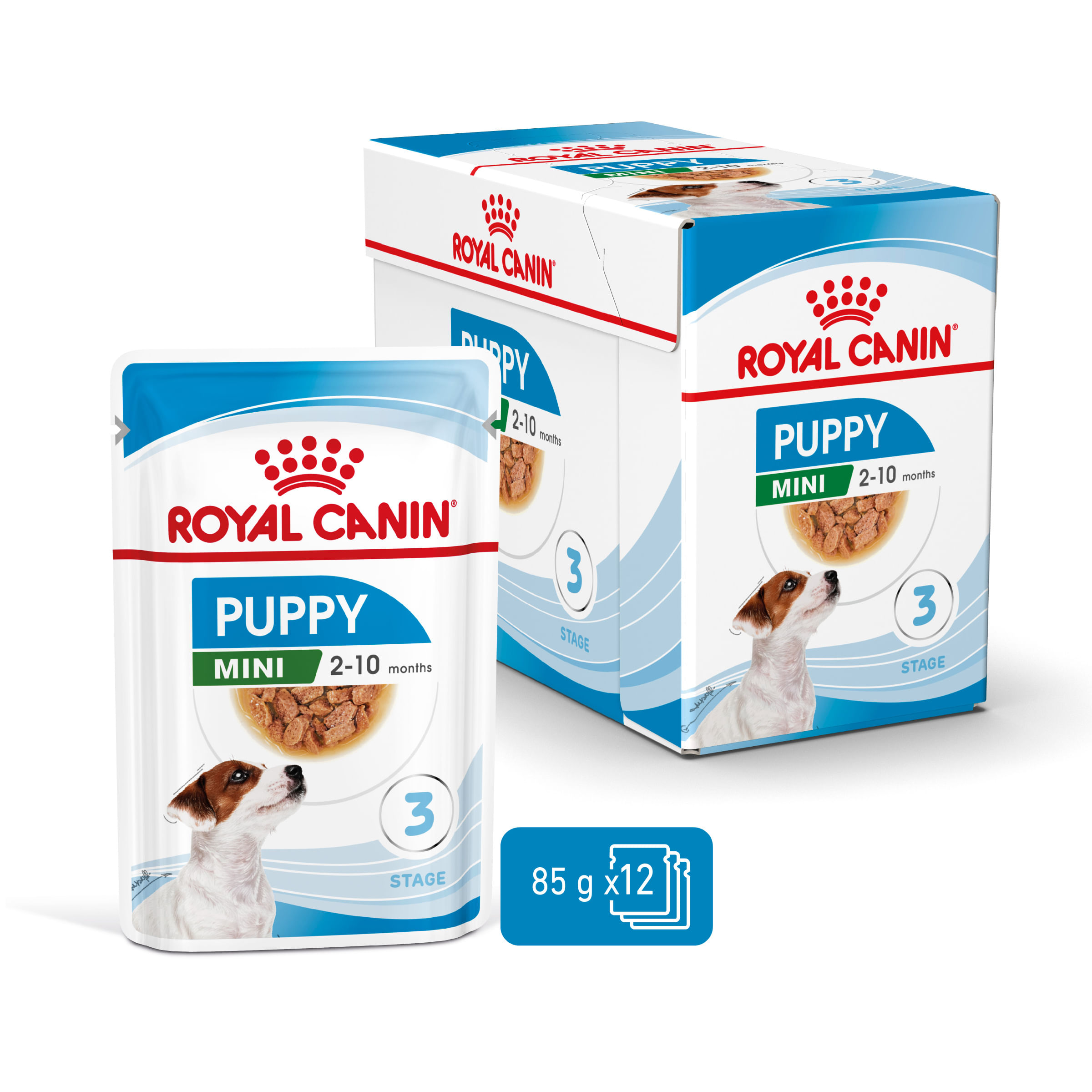 ROYAL CANIN Mini Puppy, hrană umedă câini junior, (în sos), bax, 85g x 12buc - 2 | YEO