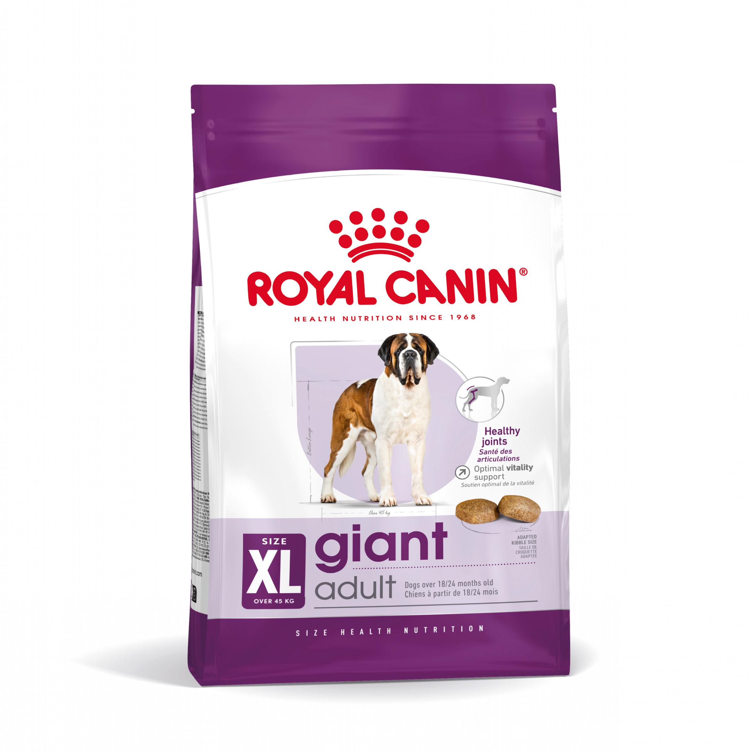 ROYAL CANIN Giant Adult, hrană uscată câini, 15+3kg GRATUIT