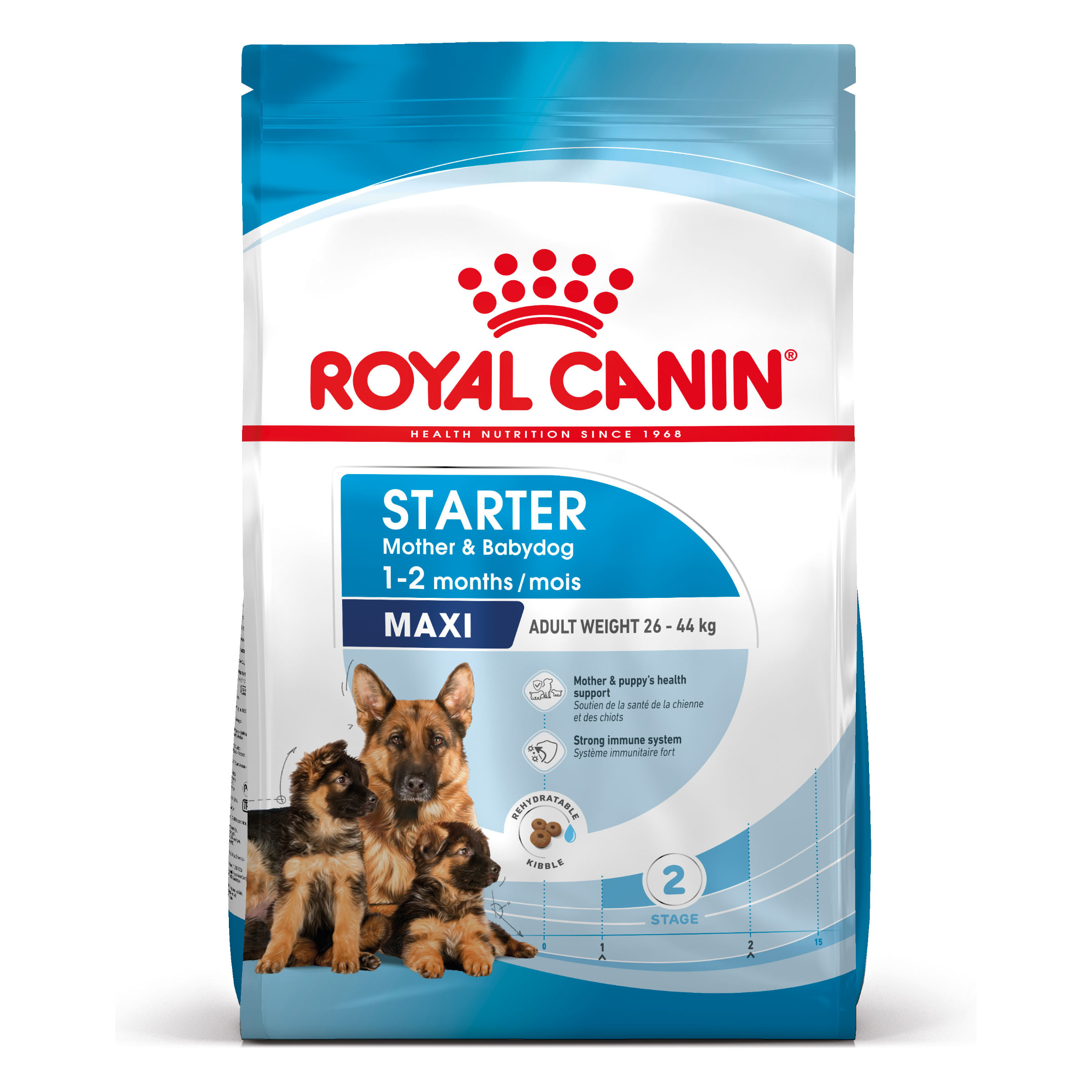 ROYAL CANIN Maxi Starter Mother & Babydog, mama și puiul, hrană uscată câini, 4kg - 2 | YEO