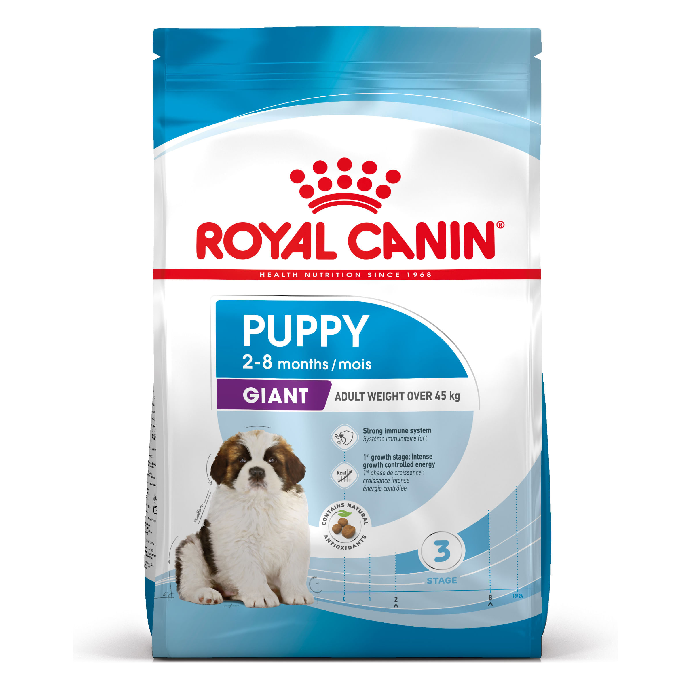 ROYAL CANIN Giant Puppy, hrană uscată câini junior, etapa 1 de creștere, 3.5kg - 2 | YEO