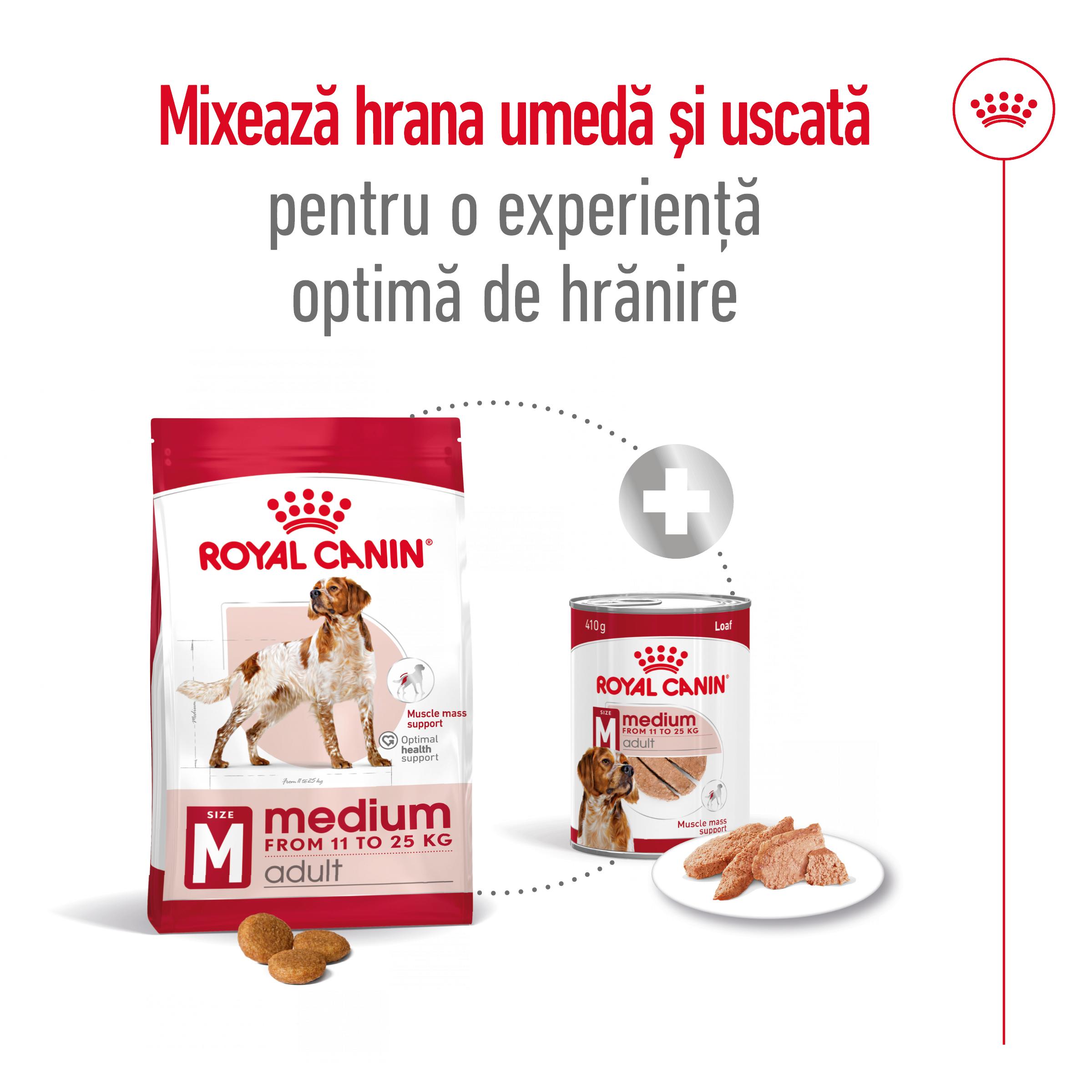 ROYAL CANIN Medium Adult, hrană uscată câini, 15kg