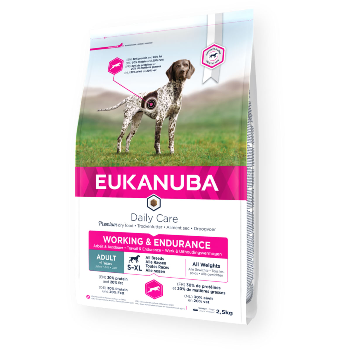 EUKANUBA Daily Care Working & Endurance, S-XL, Pui, hrană uscată câini, activitate intensă, 15kg - 1 | YEO