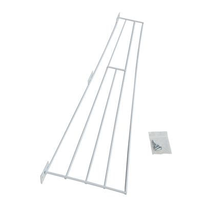 TRIXIE Grilaj Vertical Protecție Geam Rabatabil, pentru Pisici, 62 x 16/8 cm