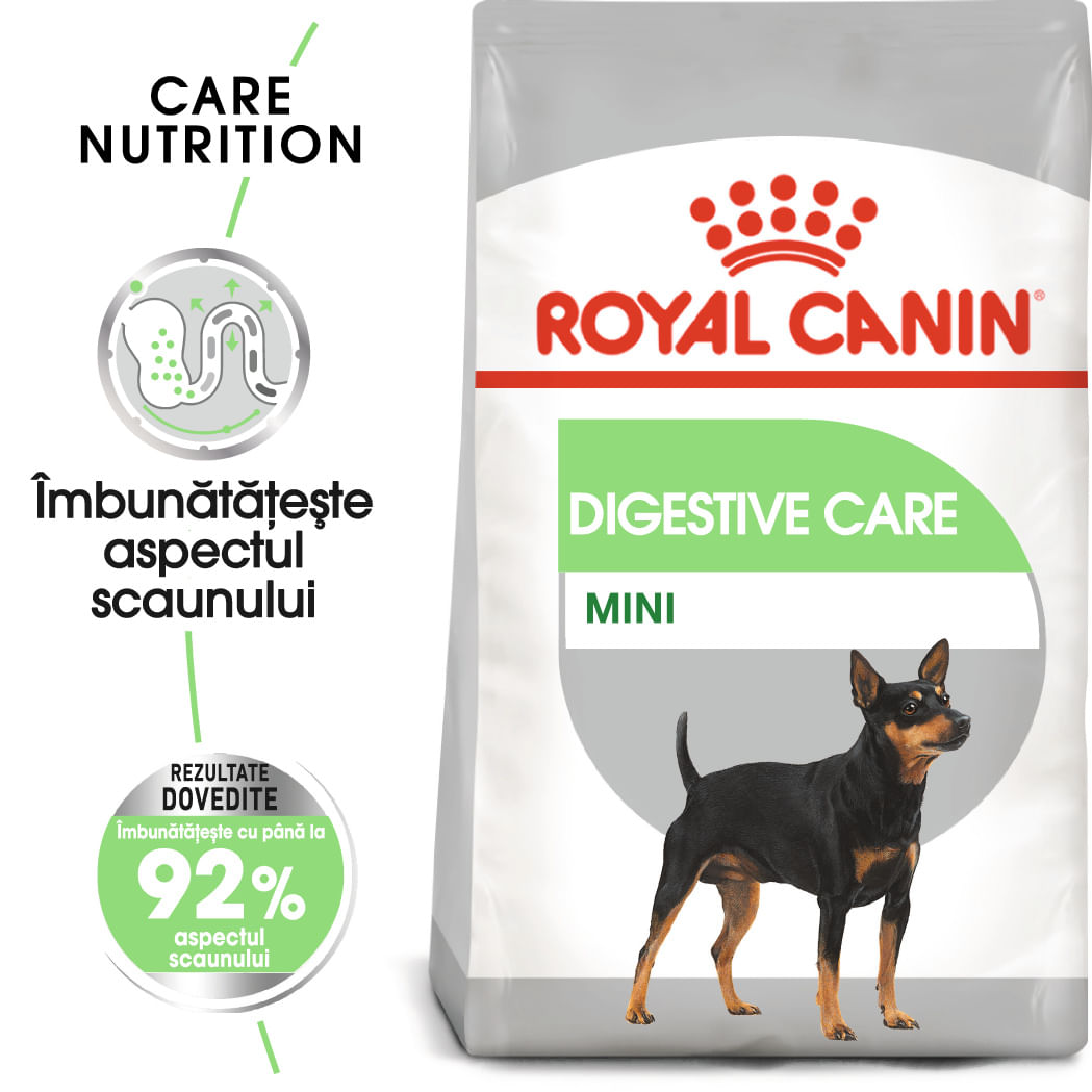 ROYAL CANIN Mini Digestive Care, hrană uscată câini, confort digestiv, 1kg