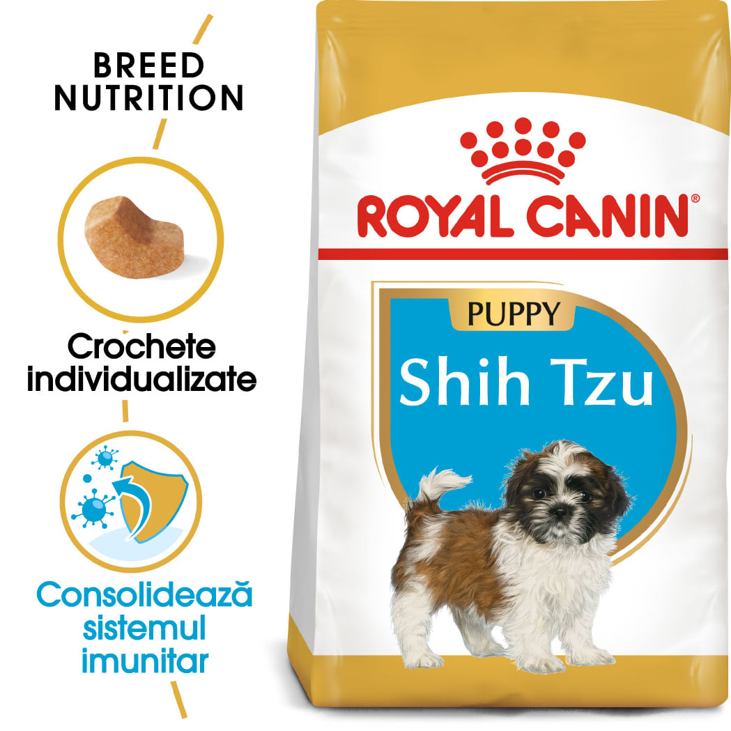 ROYAL CANIN Shih Tzu Puppy, hrană uscată câini junior, 1.5kg