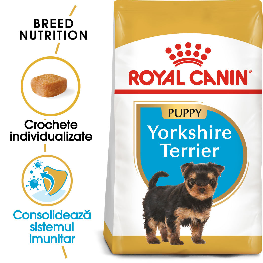 ROYAL CANIN Yorkshire Puppy, hrană uscată câini junior, 500g