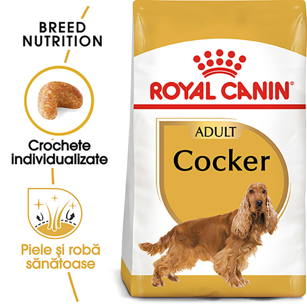 ROYAL CANIN Cocker Adult, hrană uscată câini, 3kg