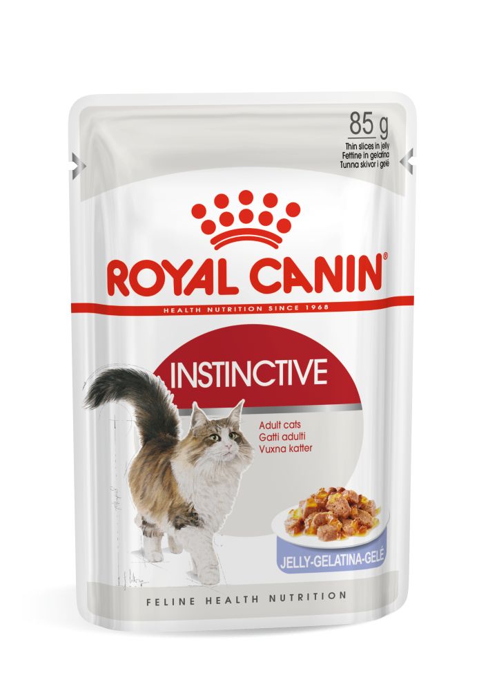 ROYAL CANIN Instinctive Adult, hrană umedă pisici, (în aspic), 85g