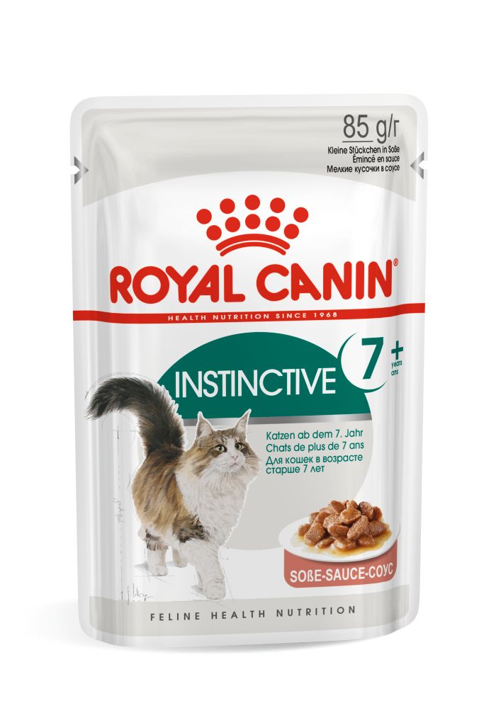 ROYAL CANIN Instinctive 7+, hrană umedă pisici, (în sos), 85g