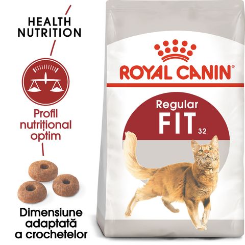 ROYAL CANIN Fit32 Adult, hrană uscată pisici, activitate fizică moderată, 400g
