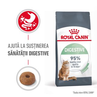 ROYAL CANIN Digestive Care Adult, hrană uscată pisici, confort digestiv, 400g