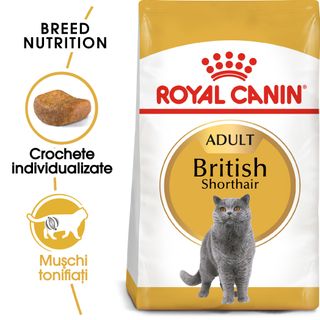 ROYAL CANIN British Shorthair Adult, hrană uscată pisici, 400g