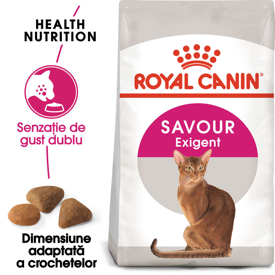 ROYAL CANIN Exigent Savour Adult, hrană uscată pisici, apetit capricios, 400g