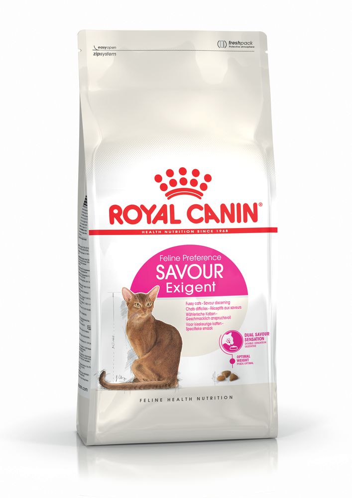 ROYAL CANIN Exigent Savour Adult, hrană uscată pisici, apetit capricios, 400g - 2 | YEO