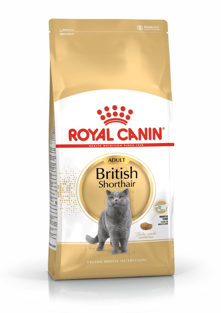 ROYAL CANIN British Shorthair Adult, hrană uscată pisici, 400g - 2 | YEO