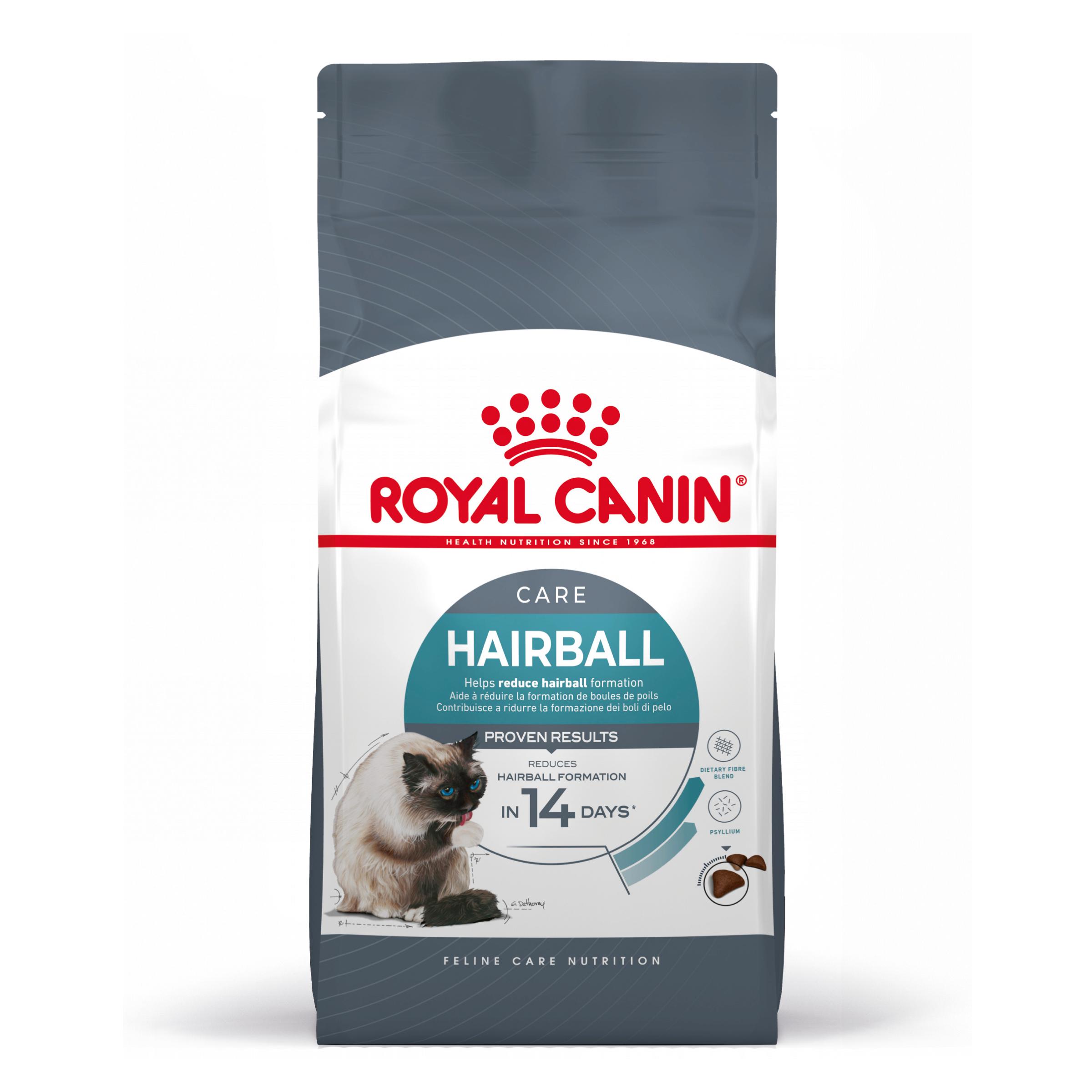 ROYAL CANIN Hairball Care Adult, hrană uscată pisici, limitarea ghemurilor de blană, 400g - 2 | YEO