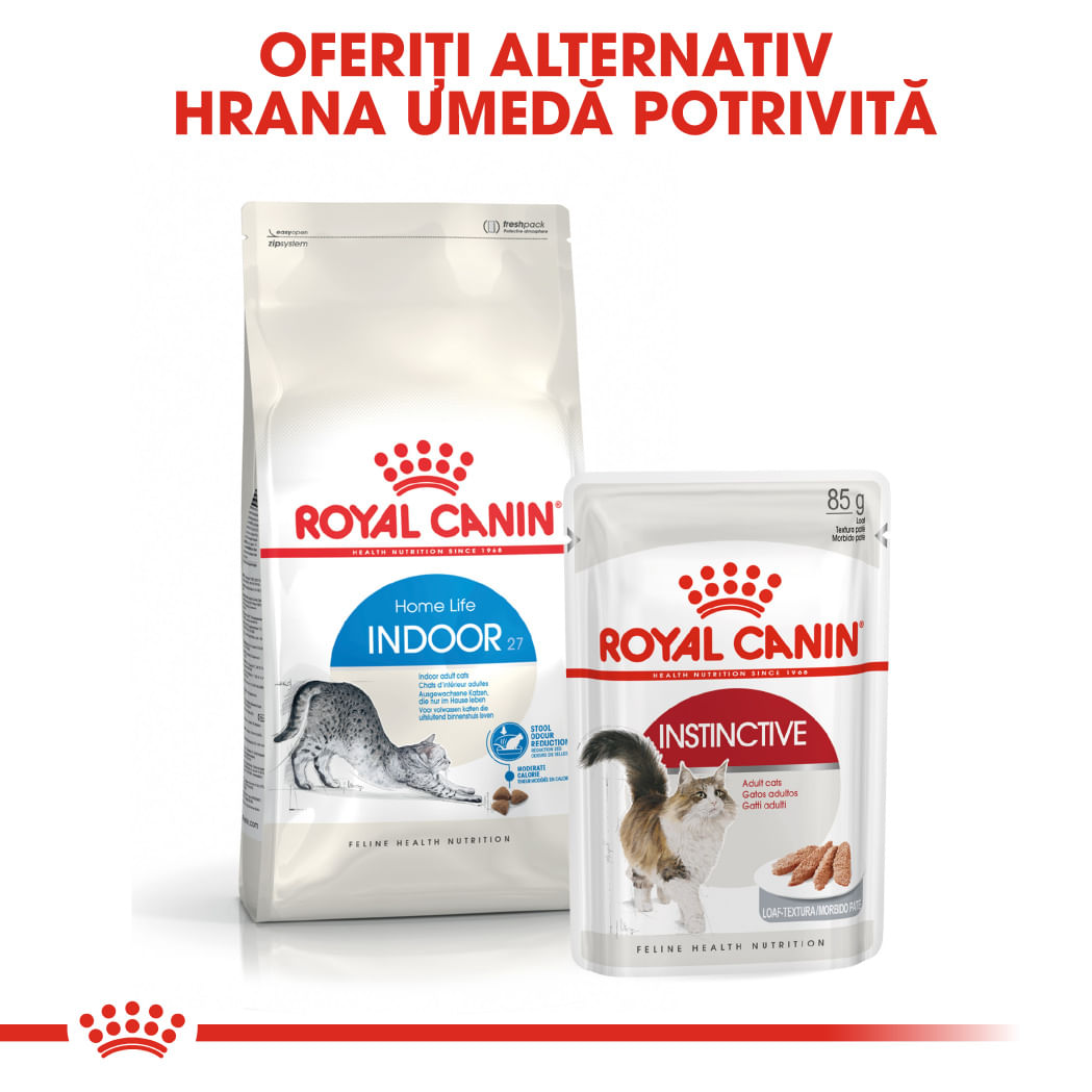 ROYAL CANIN Indoor Adult, hrană uscată pisici, de interior, 4kg
