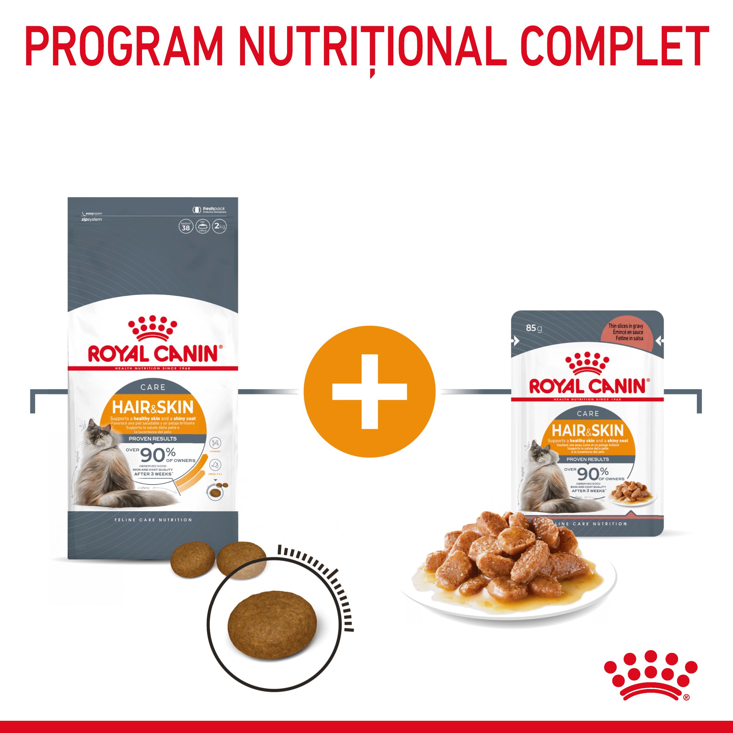 ROYAL CANIN Hair &amp; Skin Care Adult, hrană uscată pisici, piele &amp; blană, 10kg