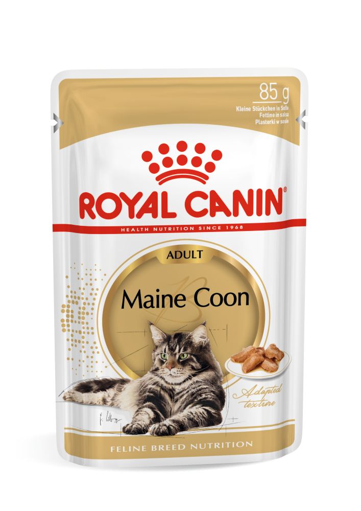 ROYAL CANIN Maine Coon Adult, hrană umedă pisici, (în sos), 85g