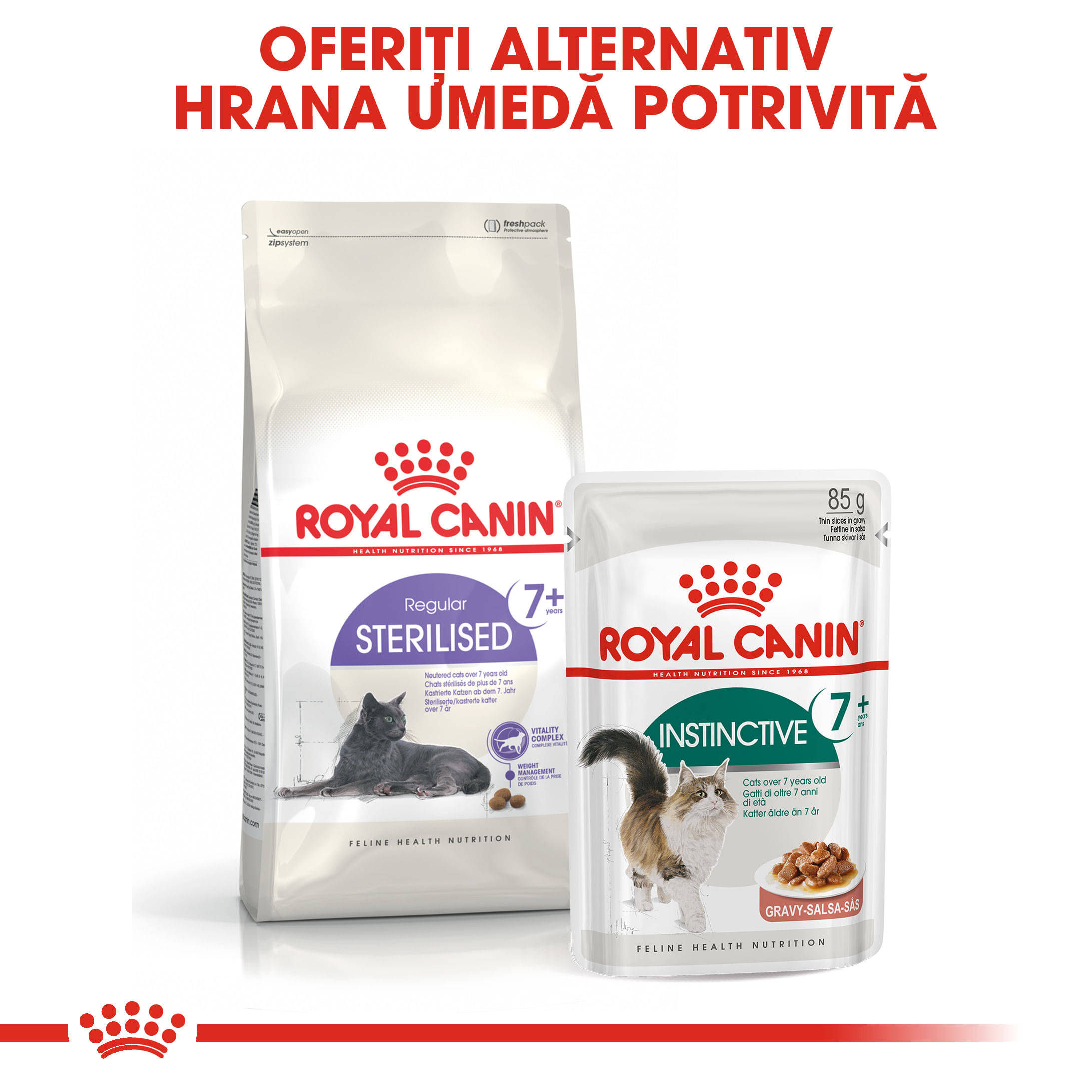 ROYAL CANIN Sterilised 7+, hrană uscată pisici sterilizate, 1.5kg