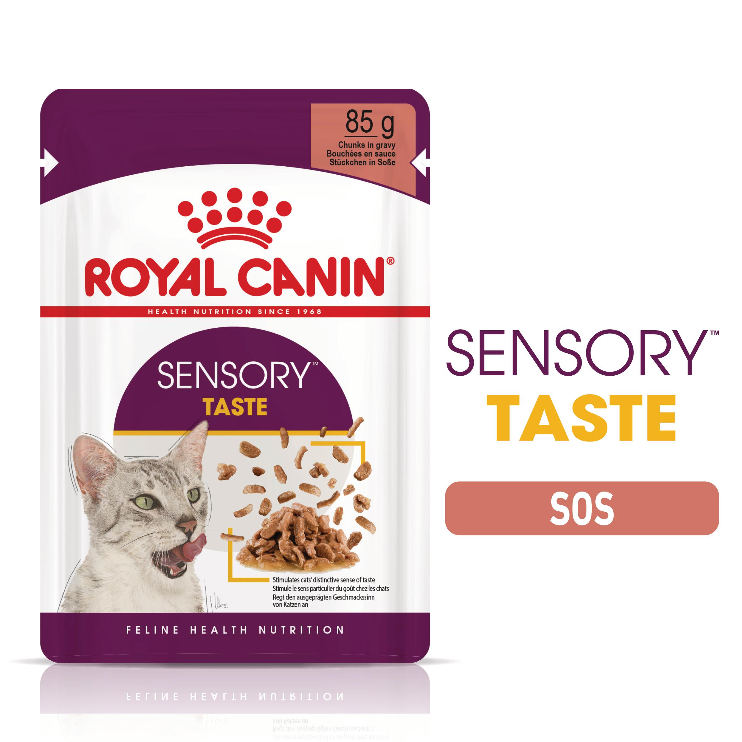 ROYAL CANIN Sensory Taste hrană umedă pisici stimularea gustului (în sos), 85g