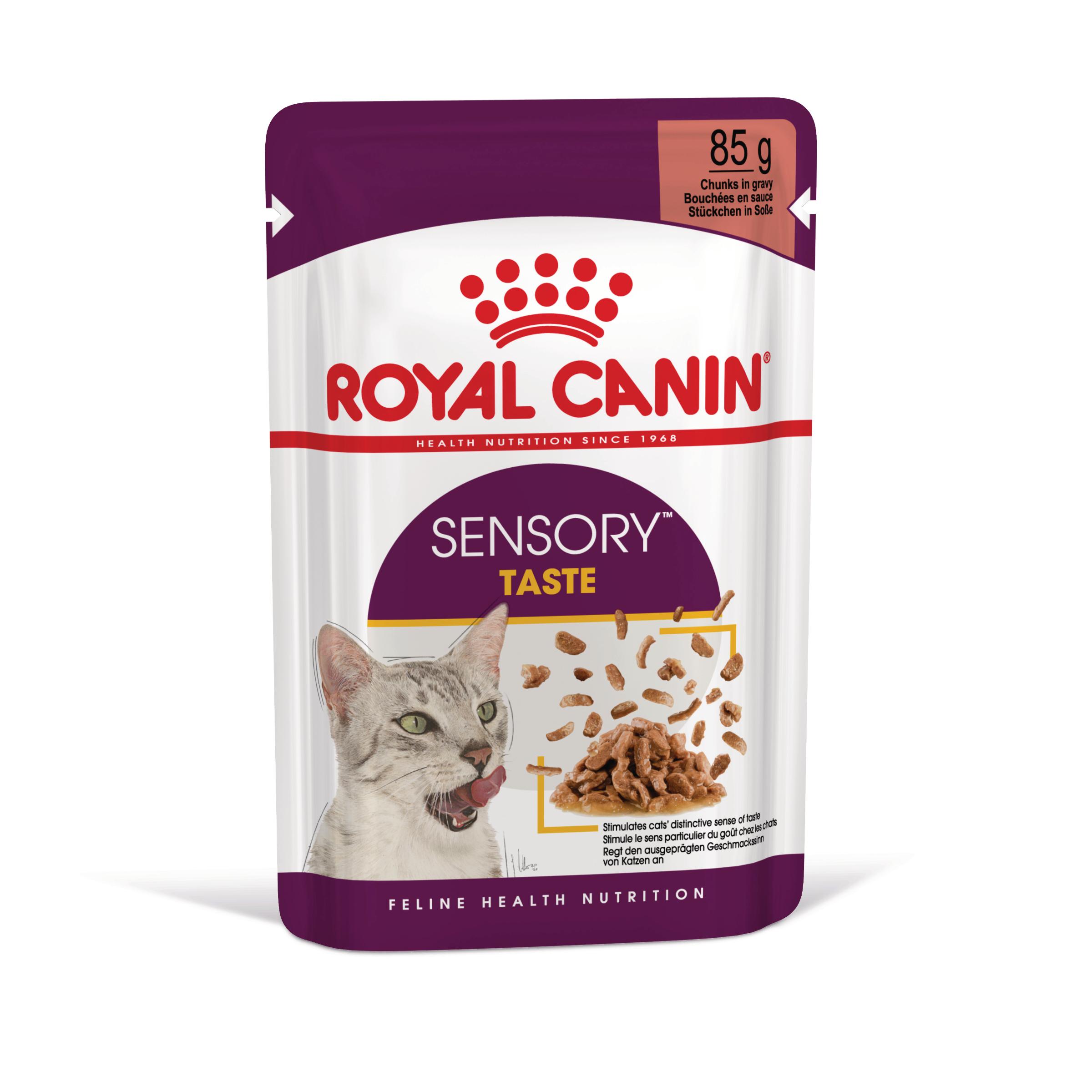 ROYAL CANIN Sensory Taste hrană umedă pisici stimularea gustului (în sos), 85g - 2 | YEO