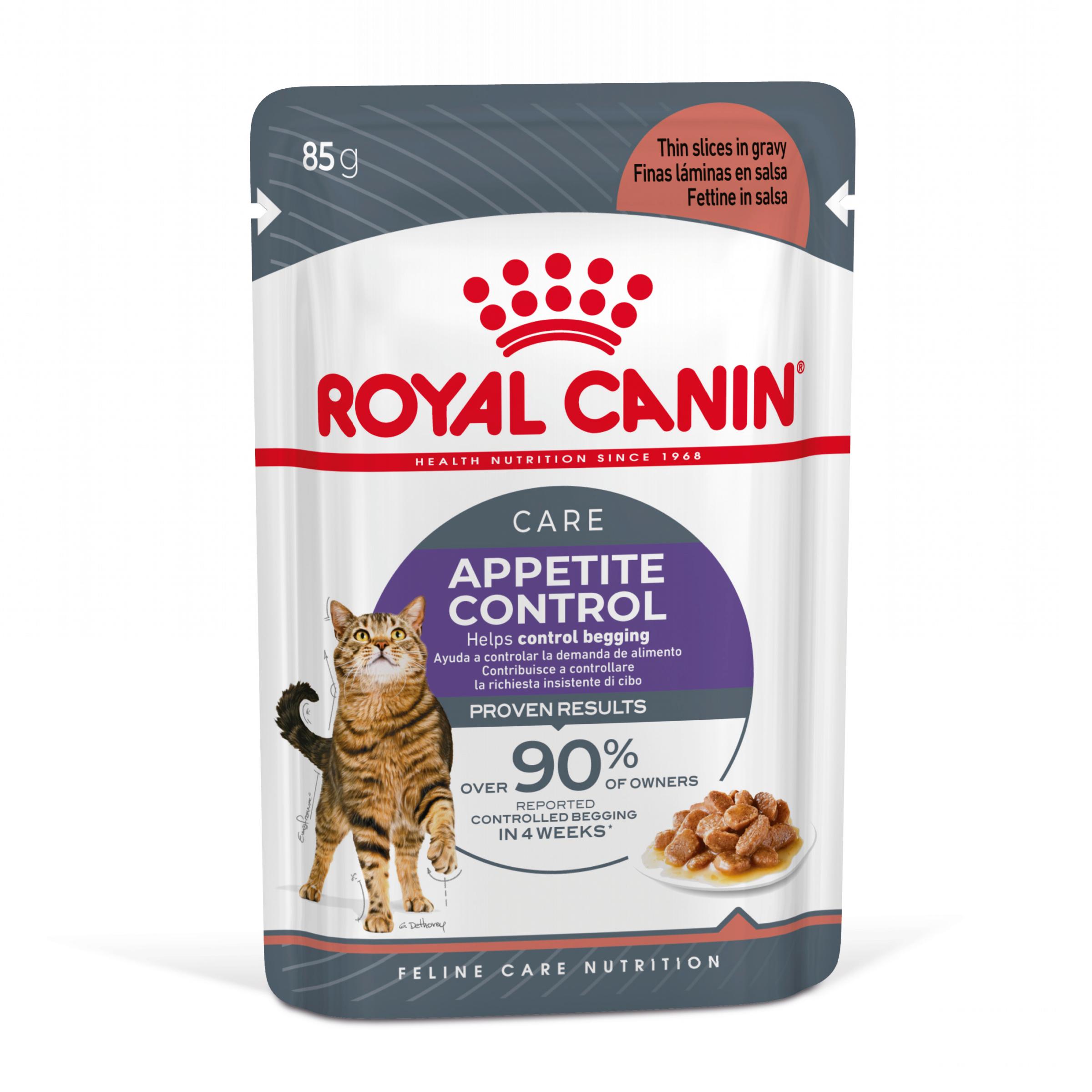 ROYAL CANIN Appetite Control Care Adult hrană umedă pisici reglarea apetitului (în sos), 85g - 2 | YEO