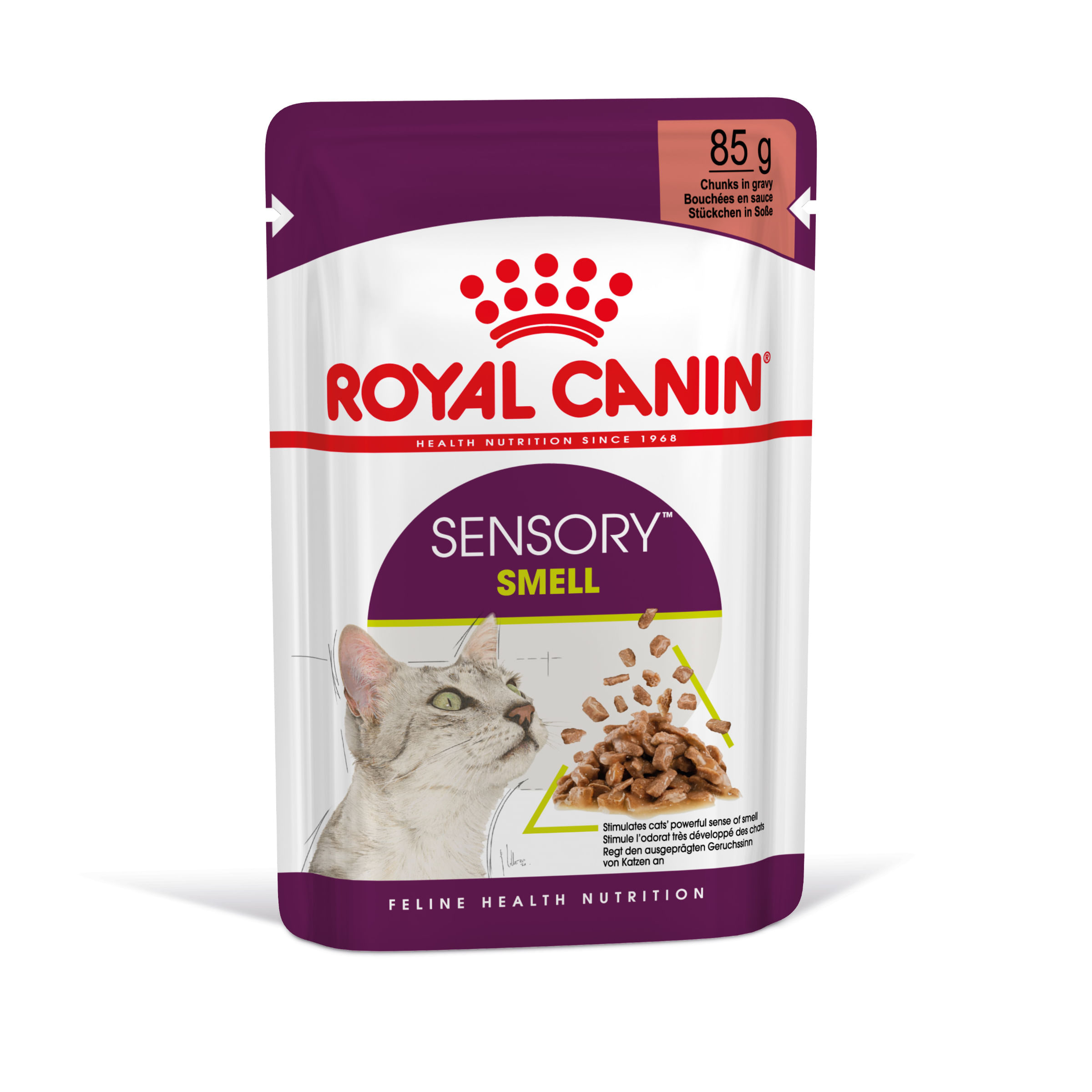 ROYAL CANIN Sensory Smell hrană umedă pisici stimularea mirosului (în sos), 85g - 2 | YEO