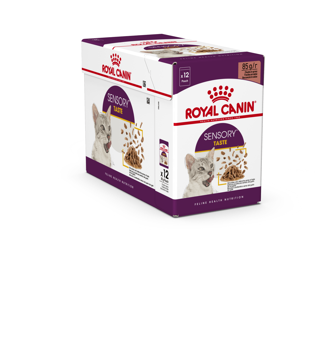 ROYAL CANIN Sensory Taste hrană umedă pisici stimularea gustului (în sos), bax, 85g x 12buc