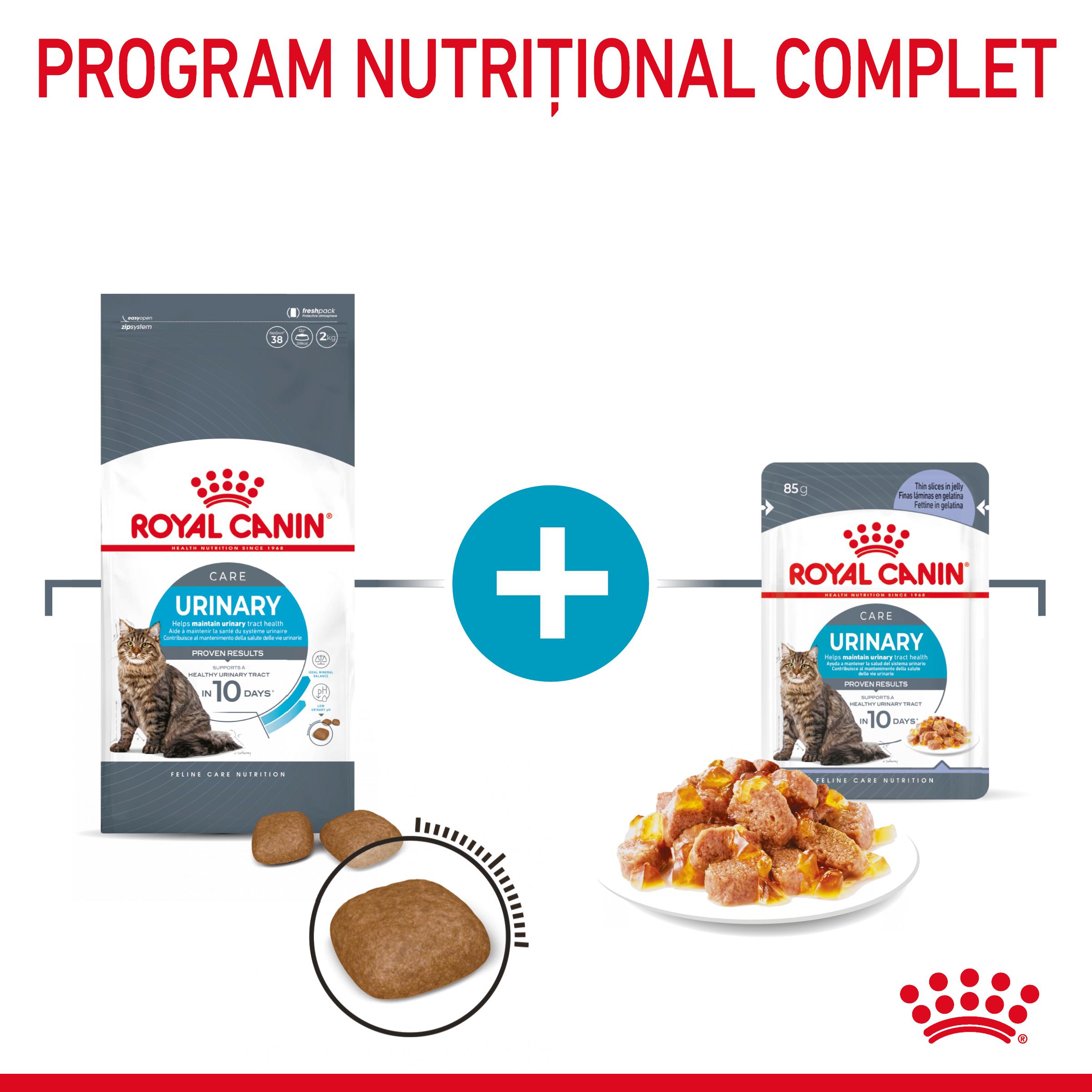 ROYAL CANIN Urinary Care Adult hrană umedă pisici sănătatea tractului urinar (în aspic), 85g