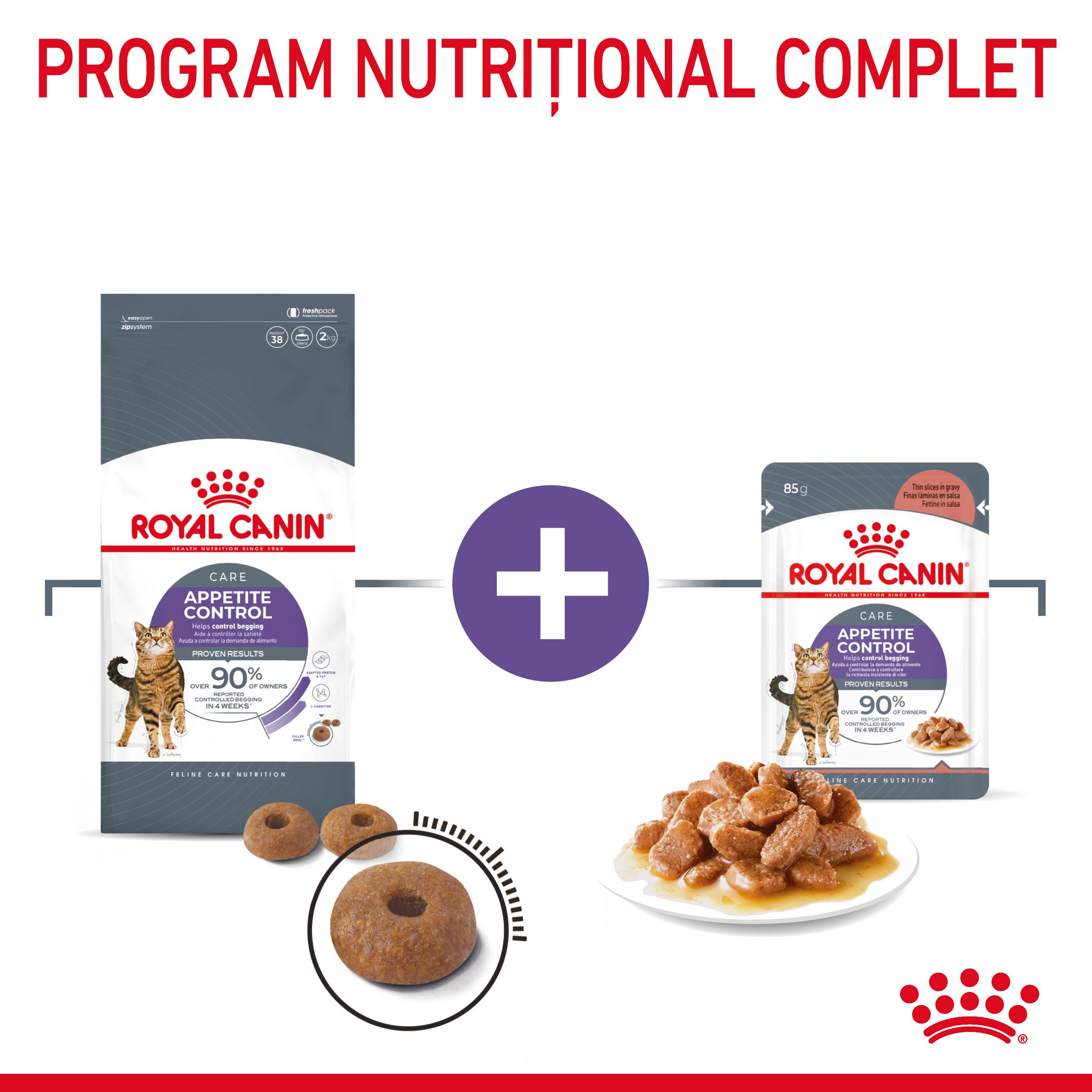 ROYAL CANIN Appetite Control Care Adult hrană umedă pisici reglarea apetitului (în sos), 85g