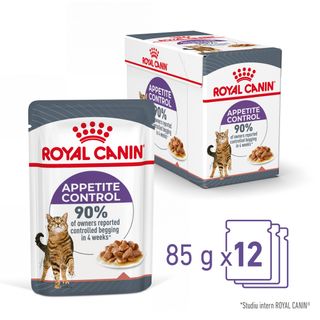 ROYAL CANIN Appetite Control Care Adult hrană umedă pisici reglarea apetitului (în sos), bax, 85g x 12buc