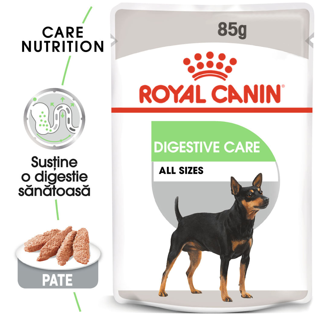 ROYAL CANIN Digestive Care Adult, hrană umedă câini, confort digestiv, (pate), 85g