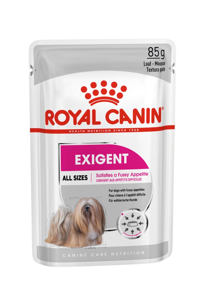 ROYAL CANIN Exigent Adult hrană umedă câini apetit capricios (pate), 85g - 2 | YEO