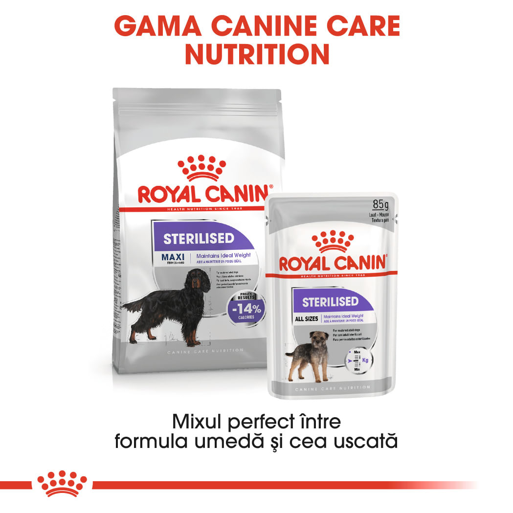 ROYAL CANIN Maxi Sterilised Adult hrană uscată câini sterilizați, 12kg