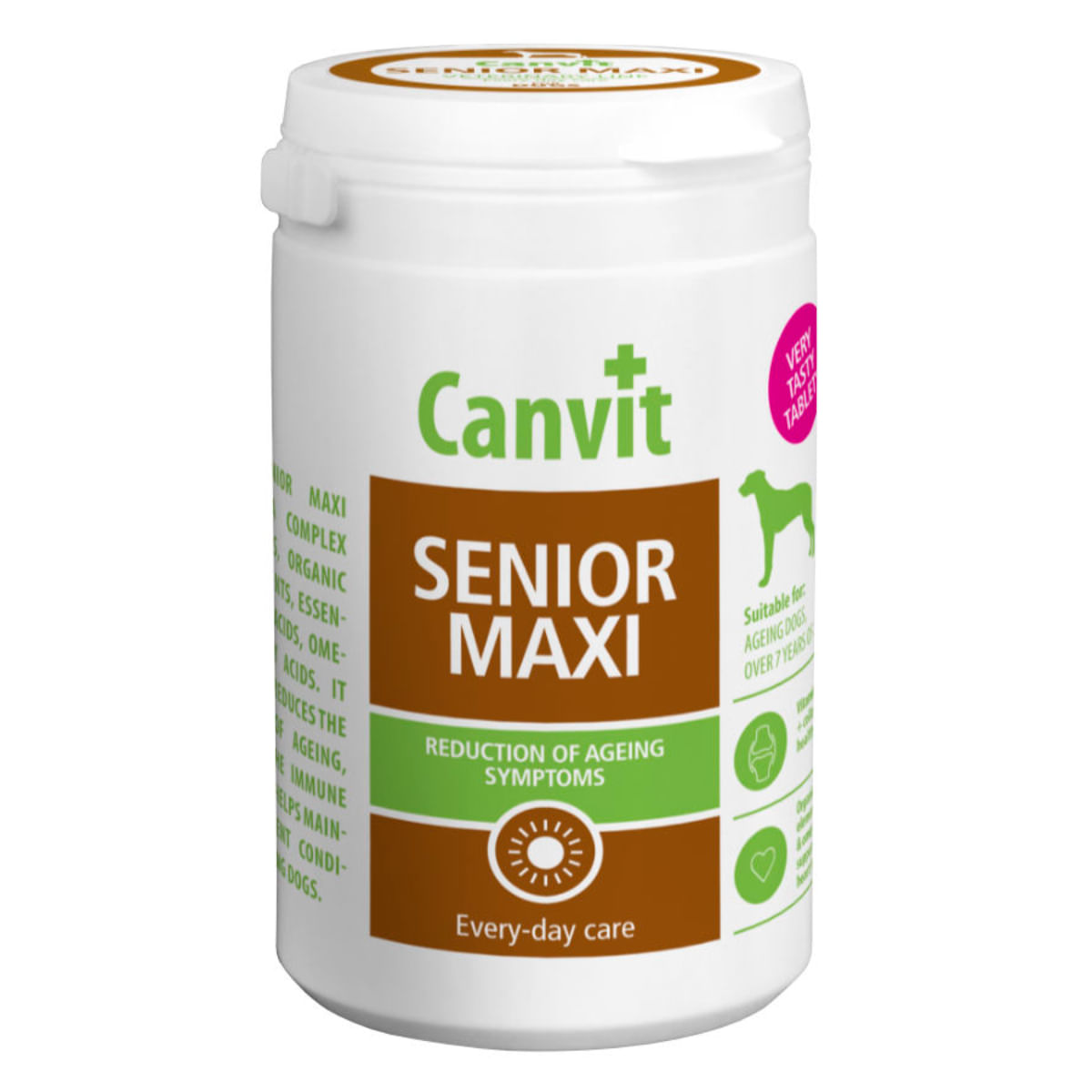 CANVIT Senior Maxi, multivitamine câini senior CANVIT Senior Maxi, M-XL, multivitamine câini senior, flacon, 230g