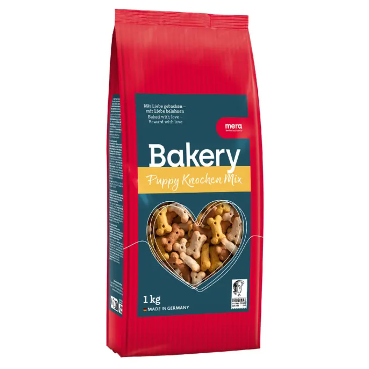 MERA Bakery Puppy Knochen Mix, XS-XL, Carne, recompense câini junior, 1kg - 1 | YEO