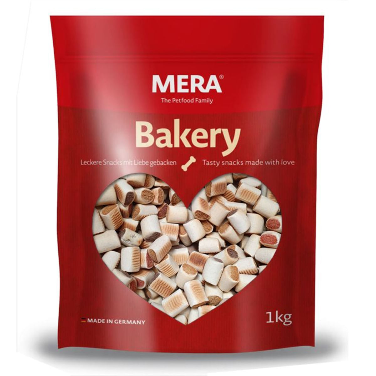 MERA Bakery Mini Rulouri, XS-XL, Pui și Vită, recompense câini, 1kg