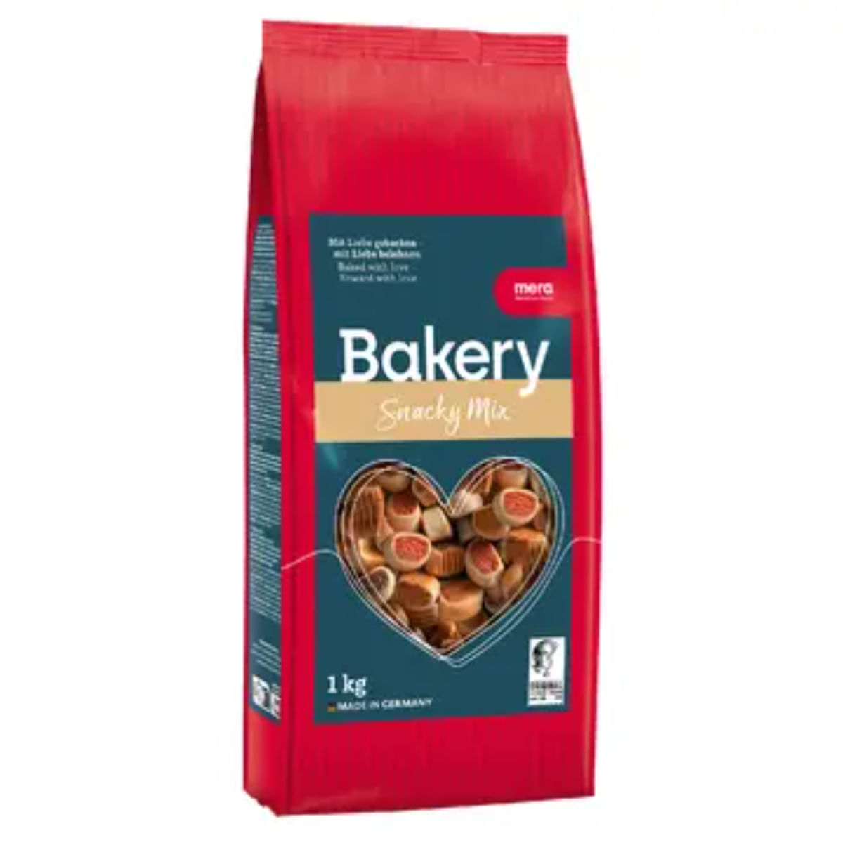 MERA Bakery Snacky Mix, XS-XL, Pește și Carne, recompense câini, 1kg