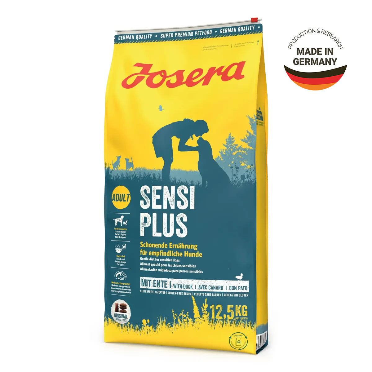 JOSERA Sensi Plus, XS-XL, Pasăre și Rață, hrană uscată câini, 12.5kg - 2 | YEO