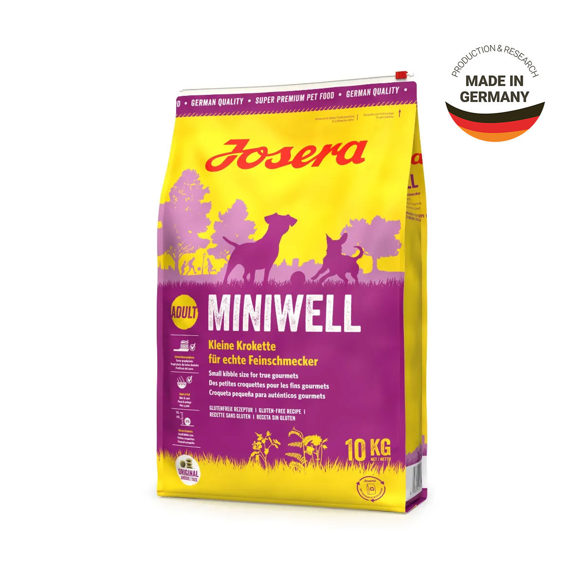 JOSERA Mini Well, XS-S, Pasăre, hrană uscată câini, sensibilități dentare, piele & blană, 10kg