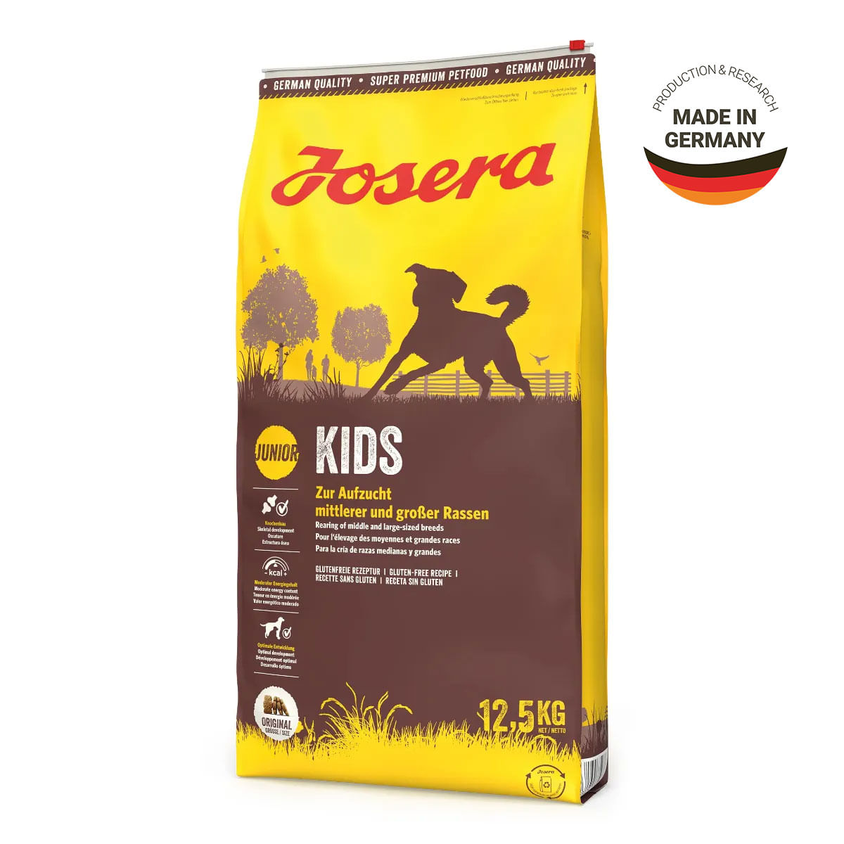 JOSERA Kids, XS-XL, Pasăre, hrană uscată câini junior, 12.5kg - 2 | YEO