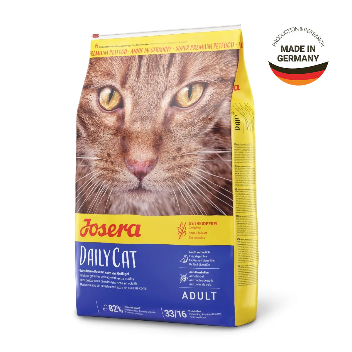 JOSERA Dailycat, Pui, hrană uscată fără cereale pisici, 4.25kg