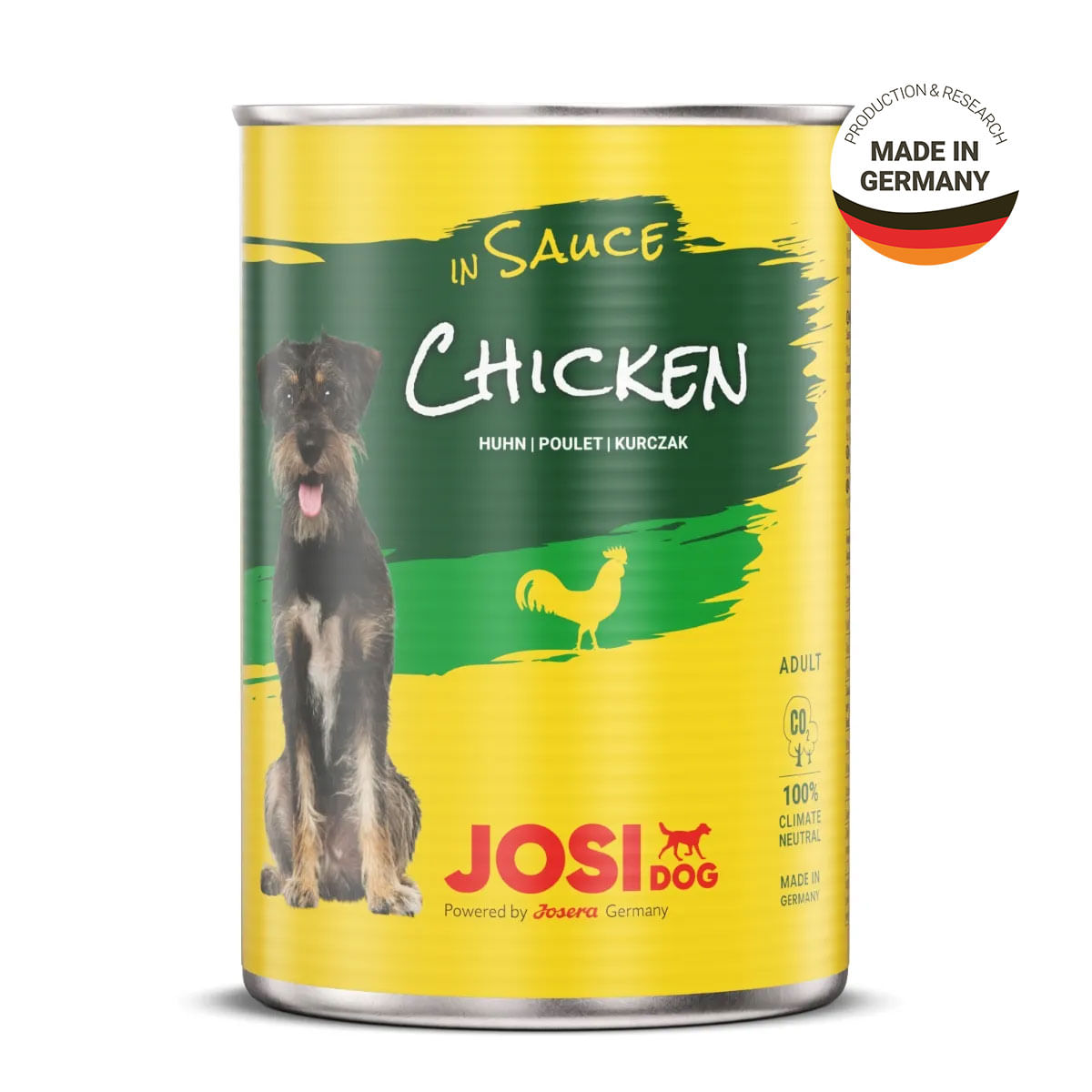 JOSIDOG, Pui, conservă hrană umedă câini, (în sos), 415g x 12 - 2 | YEO